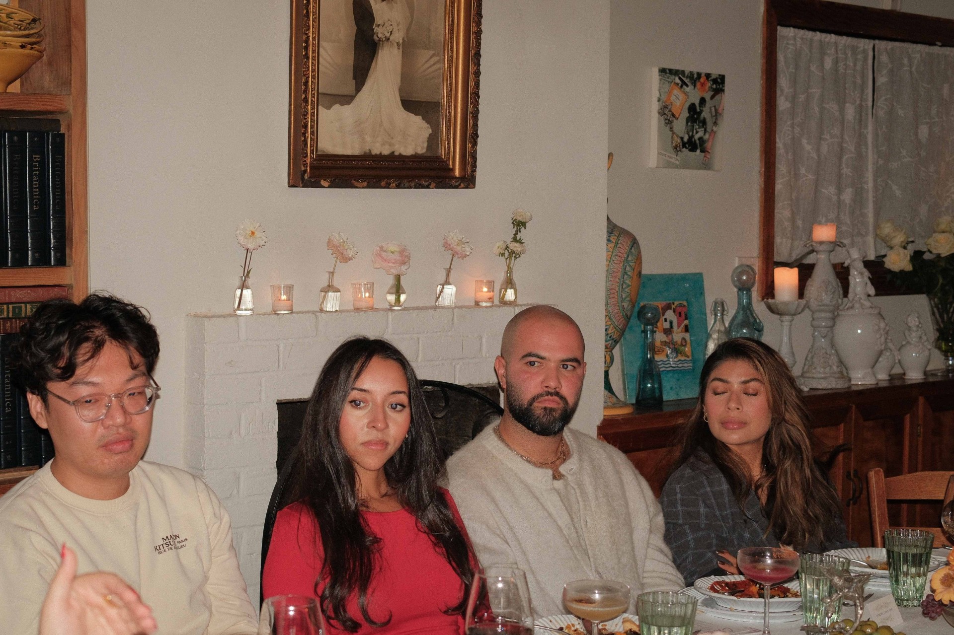 Guests seated at the table during a CX and the City dinner